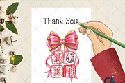 XOXO Valentine Pink Bow PNG, an Illustration by Creative Art (Thumbnail 4 of 6)