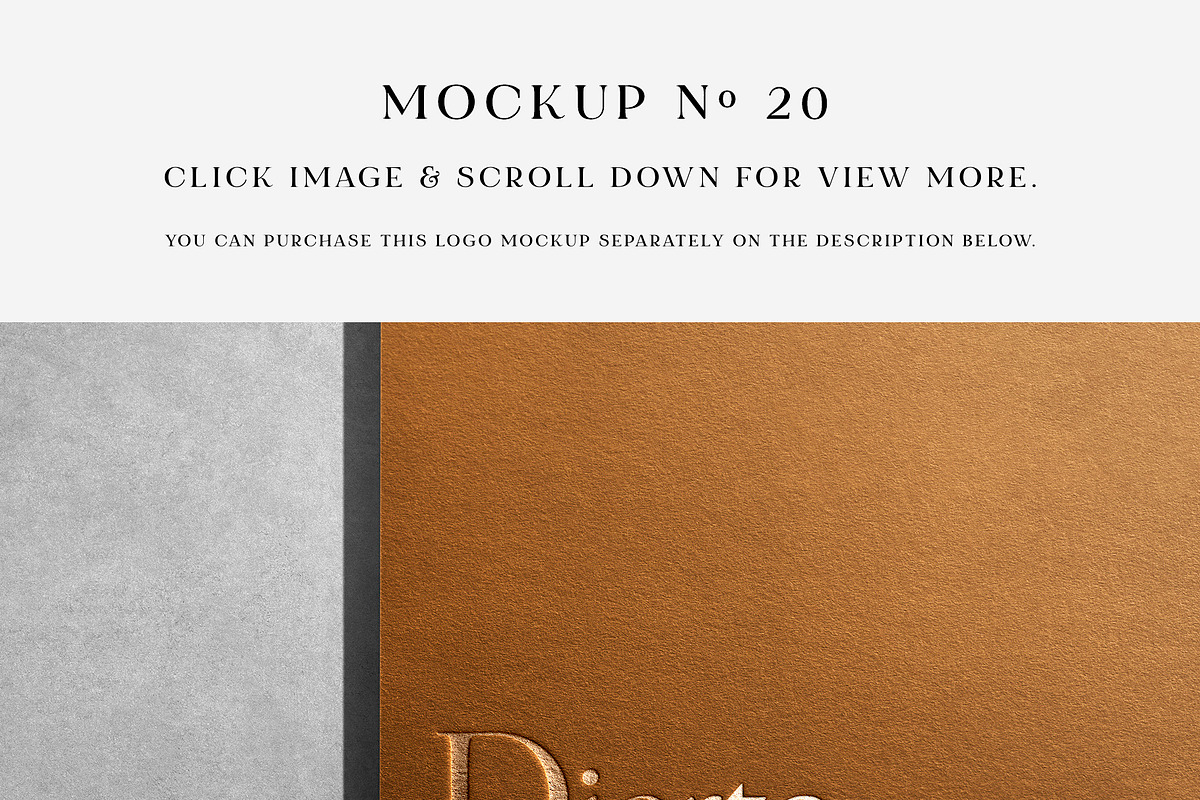 50 Logo Mockup Branding Bundle - V4, an Advertising Mockup by Asylab (Photo 25 of 56)