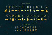 Egyptian Hieroglyph Typeface, a Symbol Font by Dene Studios (Thumbnail 2 of 3)