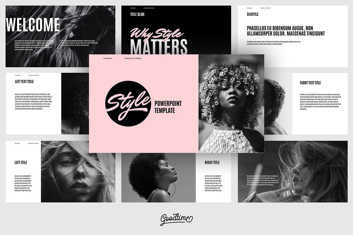 Style - Powerpoint template, a Presentation Template by GoodtimeCreative (Photo 1 of 6)