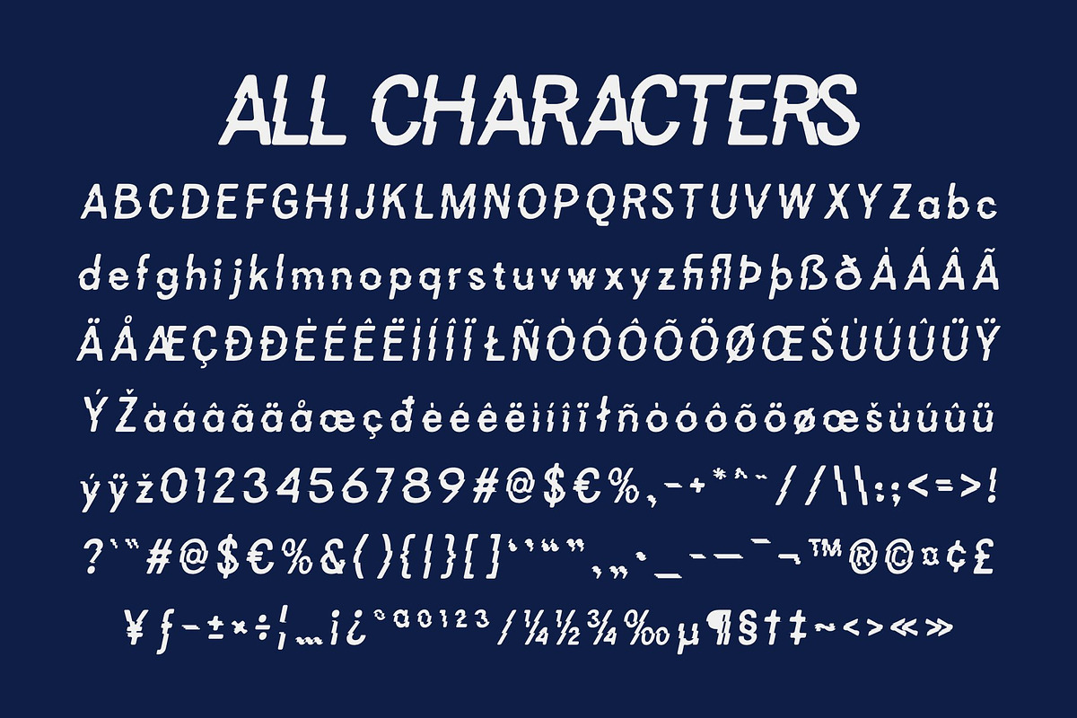CS Aloise Rippled, a Sans Serif Font by Craft Supply Co. (Photo 8 of 8)