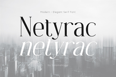 Netyrac – Elegant Font