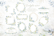 Eucalyptus essence Frames set, an Illustration by Tatiana Troian (Thumbnail 3 of 3)