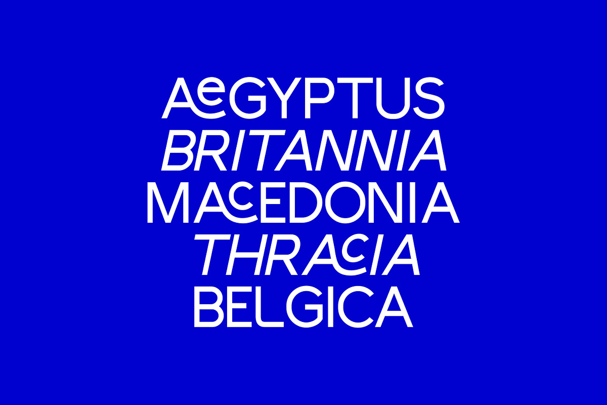 Alternative SH Sans Serif, a Sans Serif Font by Luxima (Photo 6 of 20)