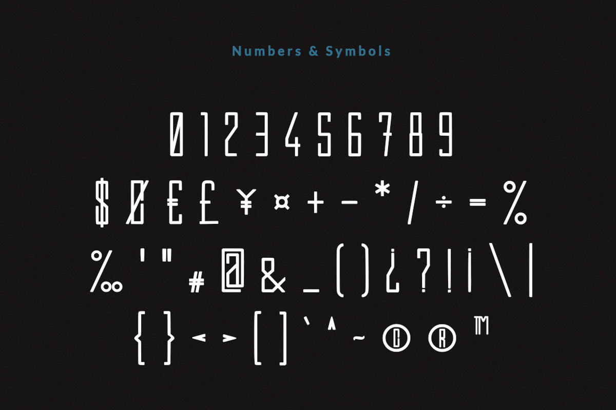 Efesto | Free Font preview 4