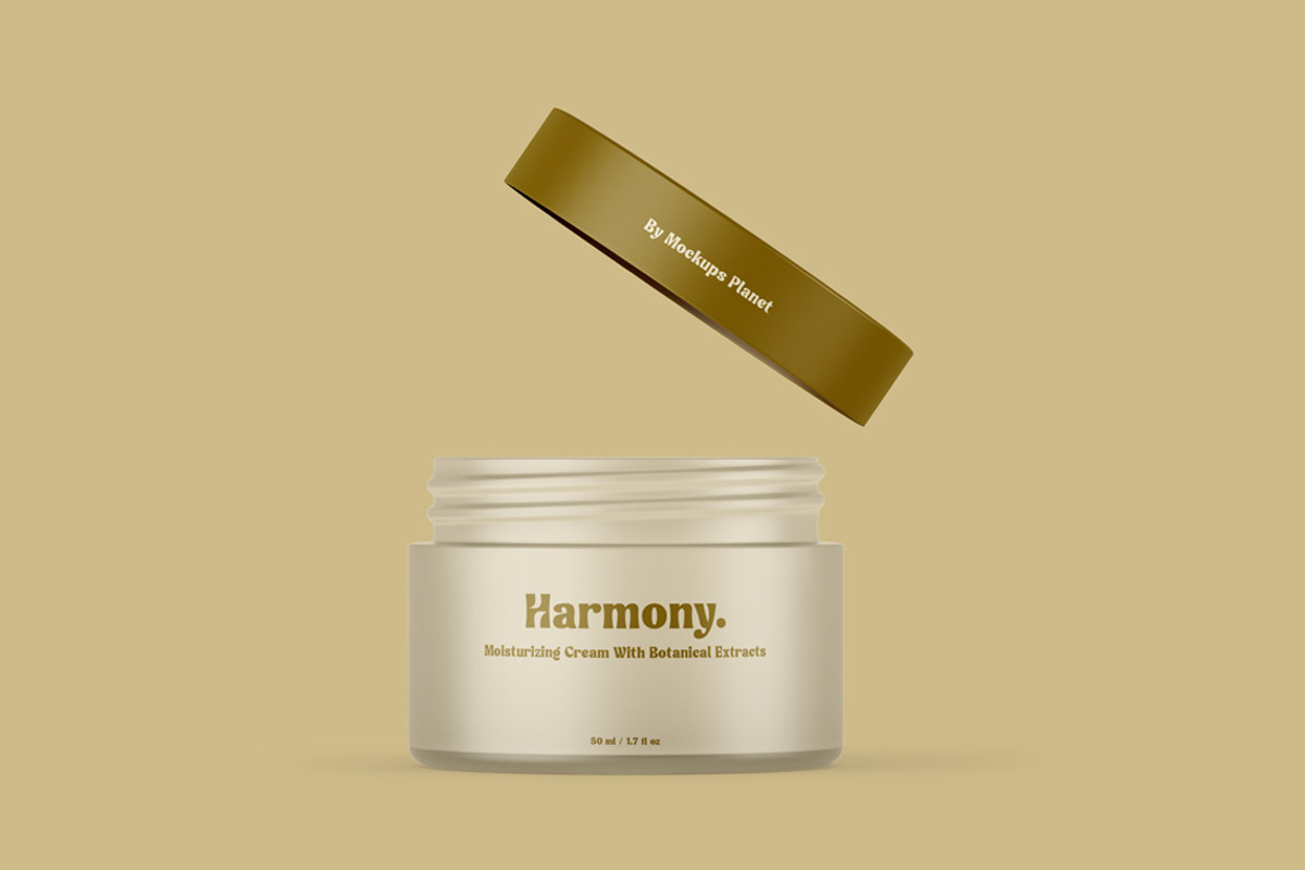 Glass Cream Jar Mockups, a Mockup by Mockups Planet (Photo 5 of 9)