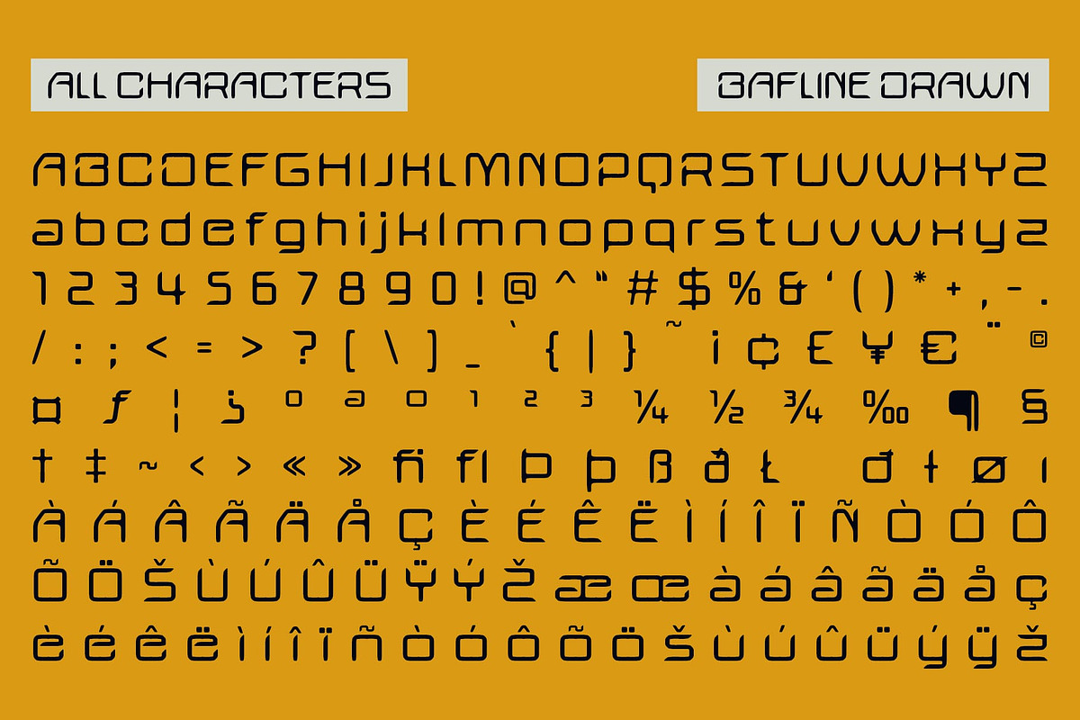 Bafline Drawn, a Sans Serif Font by Craft Supply Co. (Photo 8 of 8)