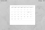 Minimalist Calendar 2024 (InDesign), an Object Graphic by Kessens (Thumbnail 17 of 28)