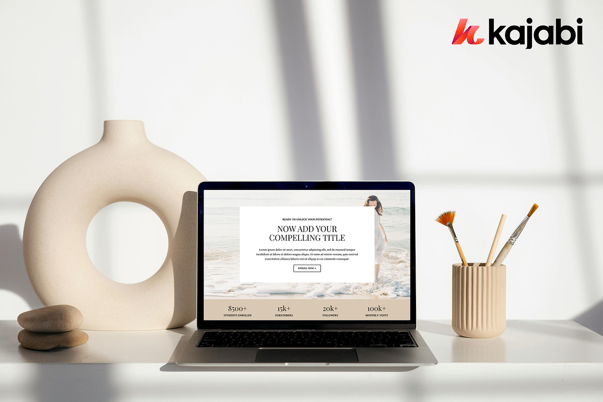 Kajabi Sales Funnel Templates, a Landing Page Template by Altenne | Kajabi Designer (Photo 4 of 10)