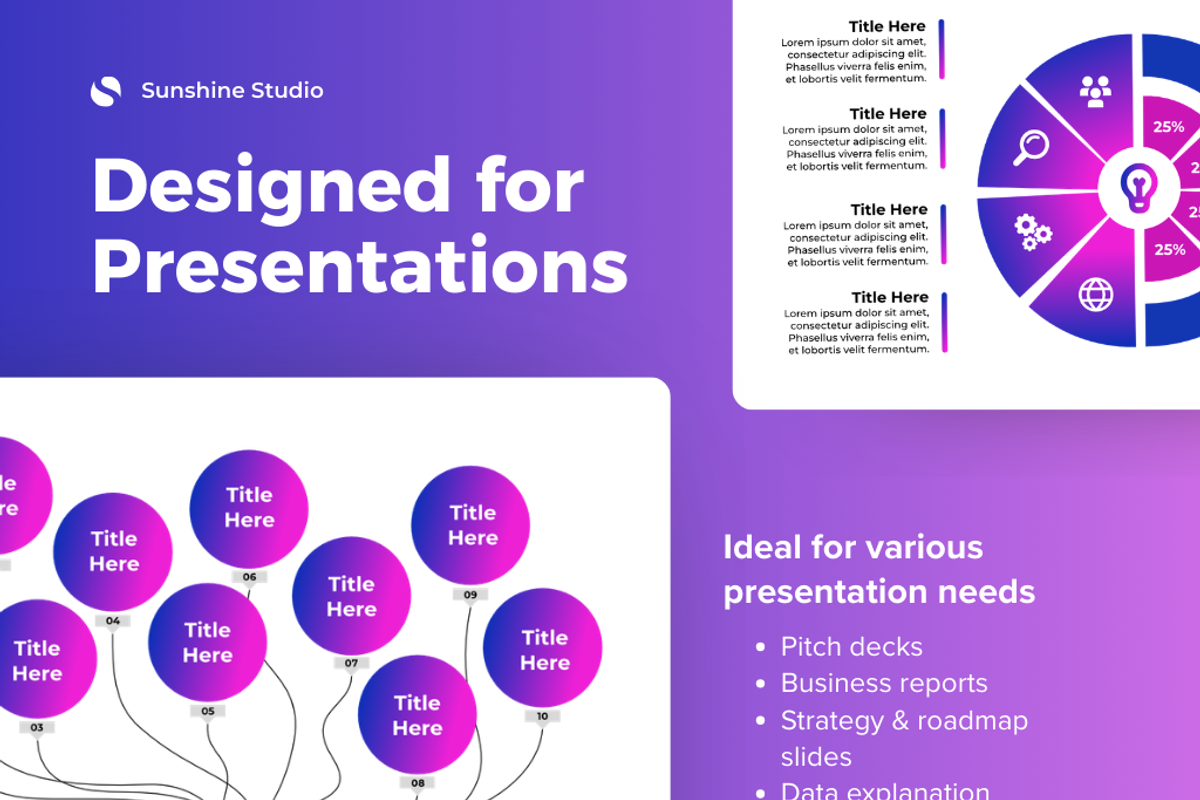 10 Premium Infographic Illustration, a Design Template by Suntype | Sunshine Std (Photo 3 of 7)
