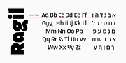 OS Ragil, a Sans Serif Font by OS type (Thumbnail 5 of 7)