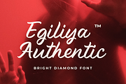Bright Diamond - Handwritten Font, a Script Font by zeenesia (Thumbnail 8 of 16)