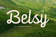 CS Belsy – Script Font, a Script Font by Craft Supply Co. (Thumbnail 1 of 8)