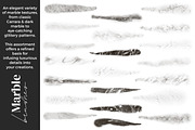 Stone & Marble Brushes for Procreate, a Brush Add-On by AJ Brushes (Thumbnail 4 of 10)