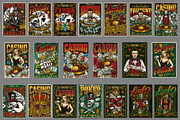 50 Gambling posters, a Brochure Template by DGIM studio (Thumbnail 4 of 6)
