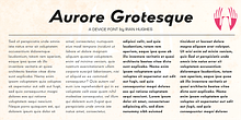 Aurore Grotesque