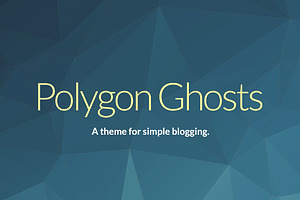 Poly - Simple Responsive Ghost Theme