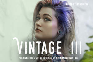 Vintage Premium LUT 24 Pack III