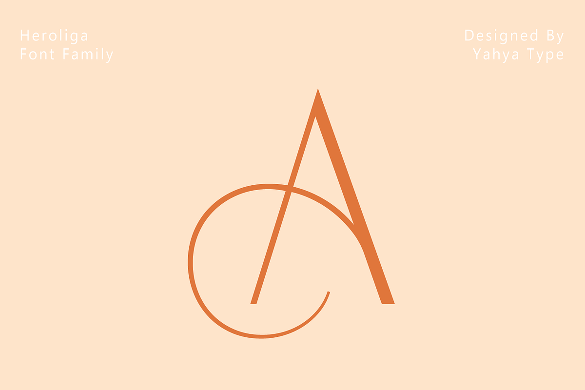 Heroliga - Modern Sans Serif Font, a Sans Serif Font by Yahya Type (Photo 14 of 23)