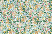 Mille-fleurs. Happy Easter, a Decorative Illustration by olga.korneeva (Thumbnail 8 of 15)
