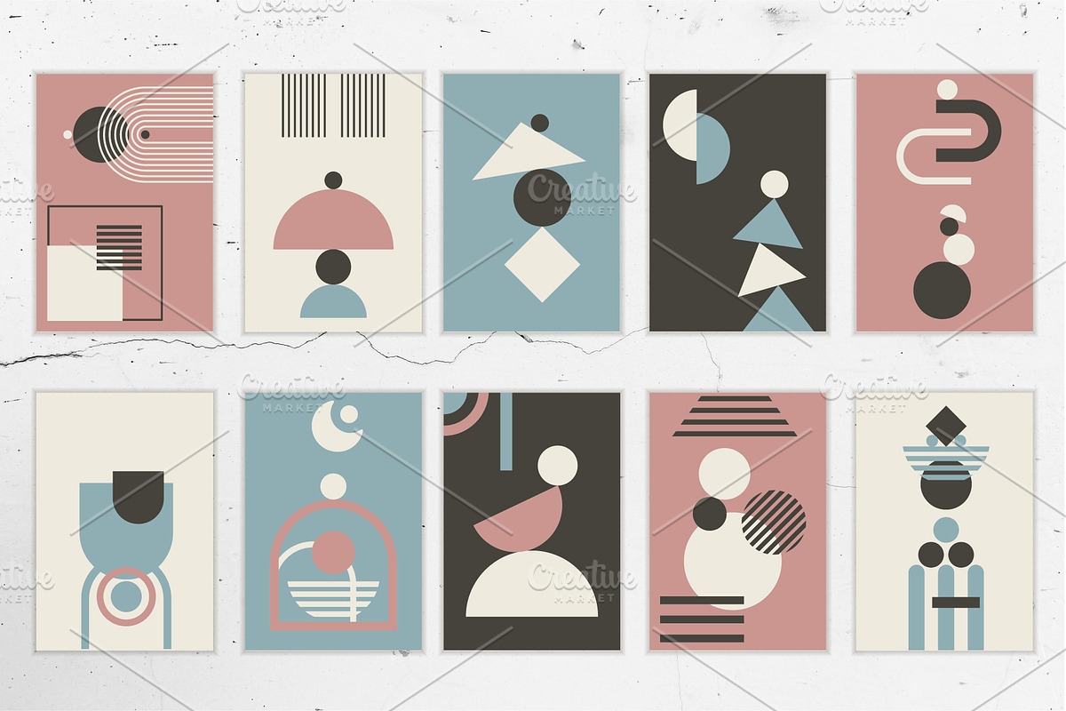 Boho Geometric & Abstract Shapes, a Graphic by Svetlana Avv (Photo 5 of 6)