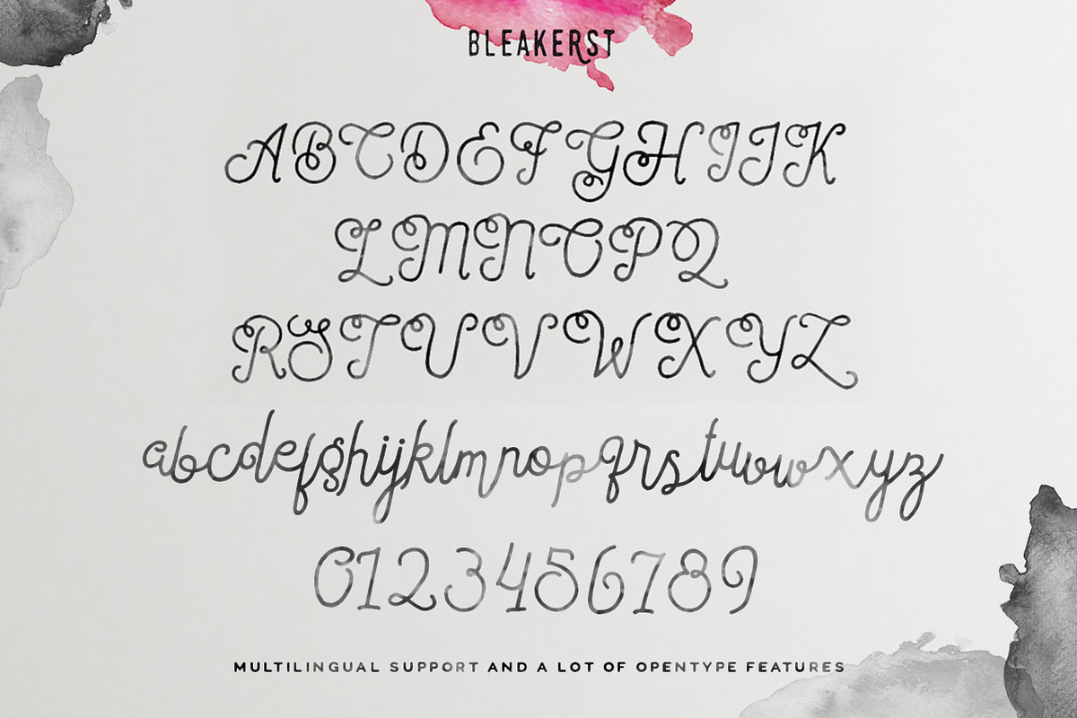 Bleakerst Script preview 2
