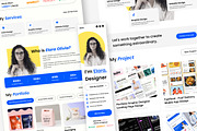 Portfolio Landing Page for Designer, a Landing Page Template by twinstd (Thumbnail 3 of 5)