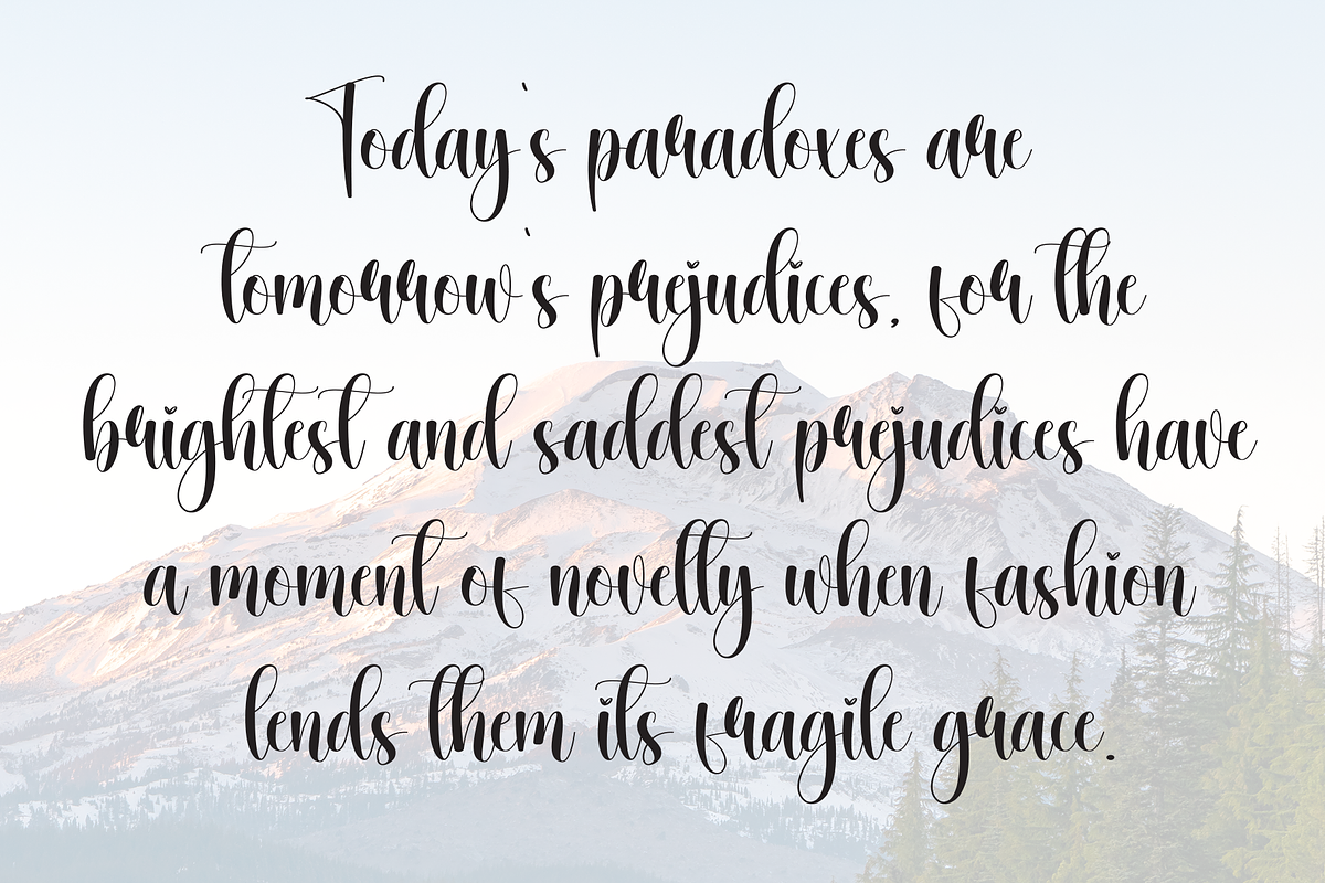 Angela | Script Font, a Handwritten Font by Scratchones (Photo 6 of 9)