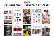 Fashion Email Newsletter Template, a Templates & Theme by wekreatif (Thumbnail 1 of 6)
