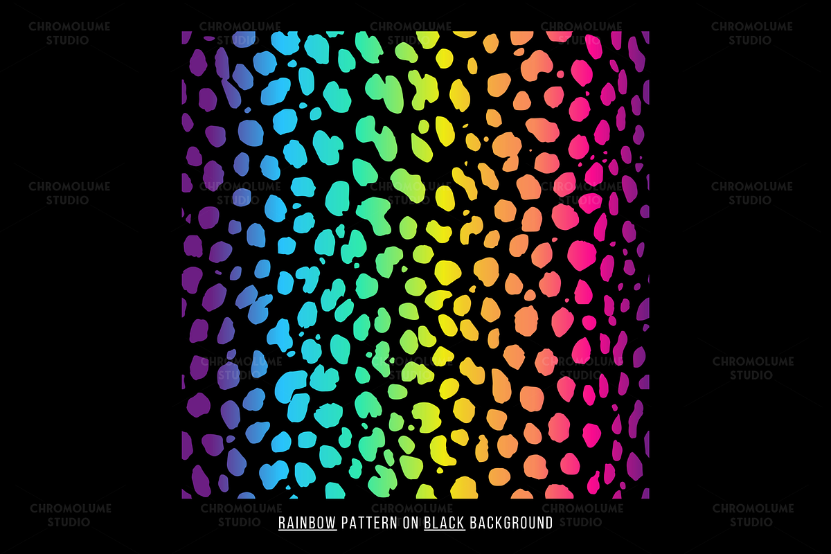 Rainbow Animal Print Digital Paper, a Pattern Graphic by Chromolume Studio (Photo 22 of 39)