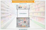 Promotion Counter Mockup PSD, an Advertising Mockup by Plus Media (Thumbnail 3 of 3)
