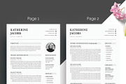 Word Resume & Cover Letter Template, a Resume Template by DemeDesign (Thumbnail 2 of 5)