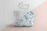 Cosmetic bag mockup, a Product Mockup by ⚞ Kind Illustration ⚟ (Thumbnail 1 of 6)