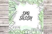 SPA and Massage Doodle Design Kit, a Healthcare Illustration by Artspace (Thumbnail 3 of 5)