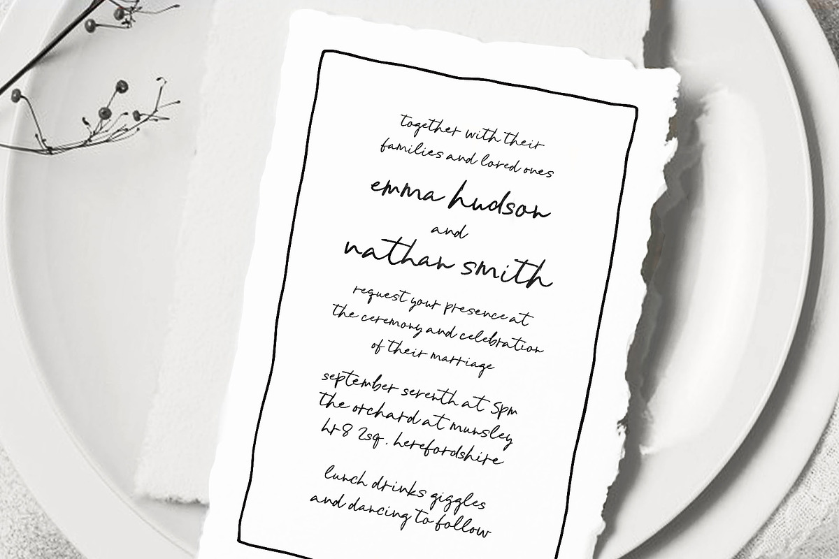 La Frenchie | Handwritten Script, a Script Font by Pink Coffie (Photo 7 of 9)