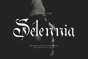 Selennia, a Blackletter Font by Kenrichi (Thumbnail 1 of 7)
