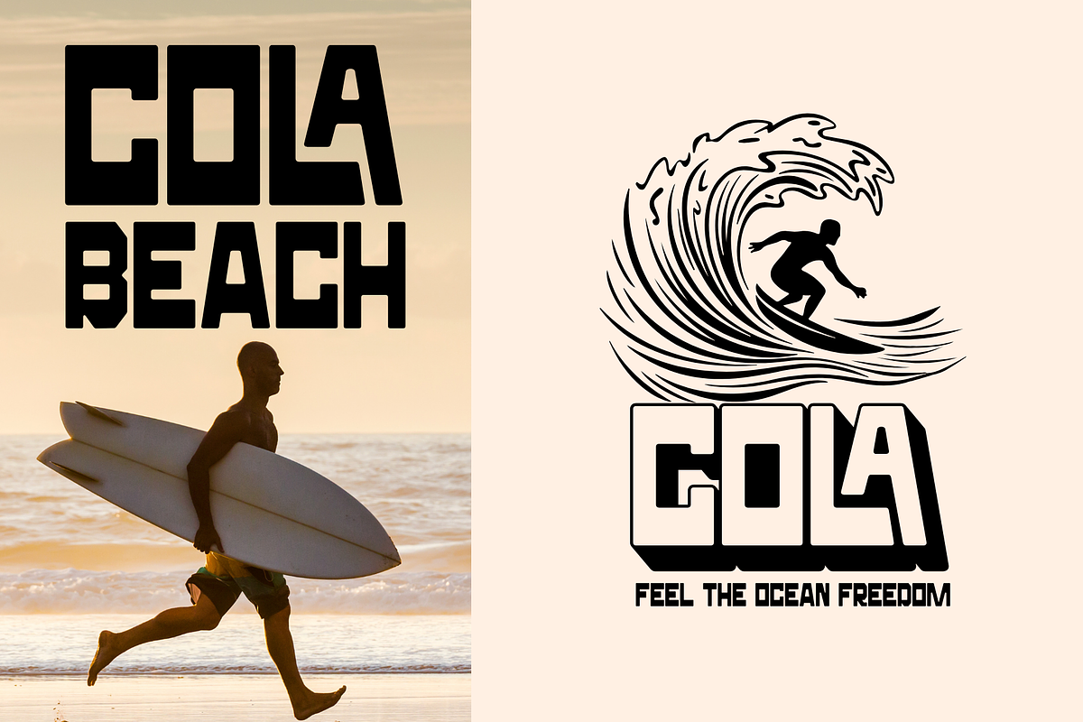 Fulava - Retro Bold Extrude Font, a Sans Serif Font by Illushvara Design (Photo 2 of 12)