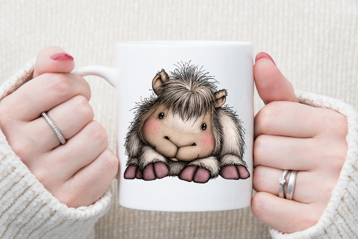Cute Capybara Nursery Clipart, an Animal Illustration by Sublimation Artist (Photo 5 of 6)