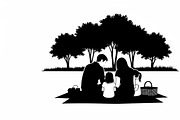 Charming summer picnic family, a Seasonal Illustration by Amazin_art (Thumbnail 17 of 23)