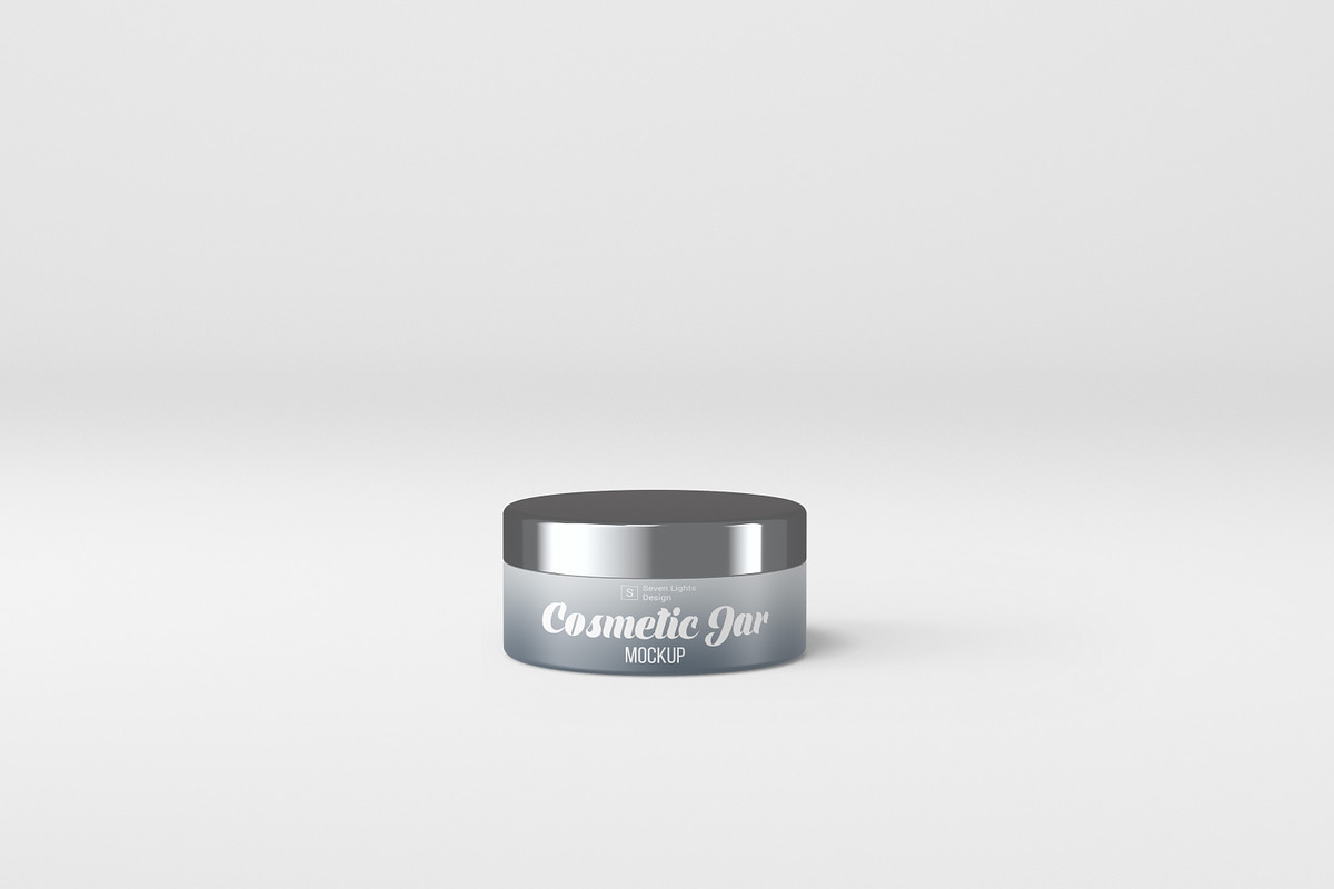 Cosmetic Jar Mockup #2, a Mask Mockup by Seven Lights (Photo 3 of 8)