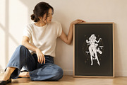 Libra Zodiac Scales Wall Art, a Person Illustration by Vasya Kobelev (Thumbnail 7 of 7)