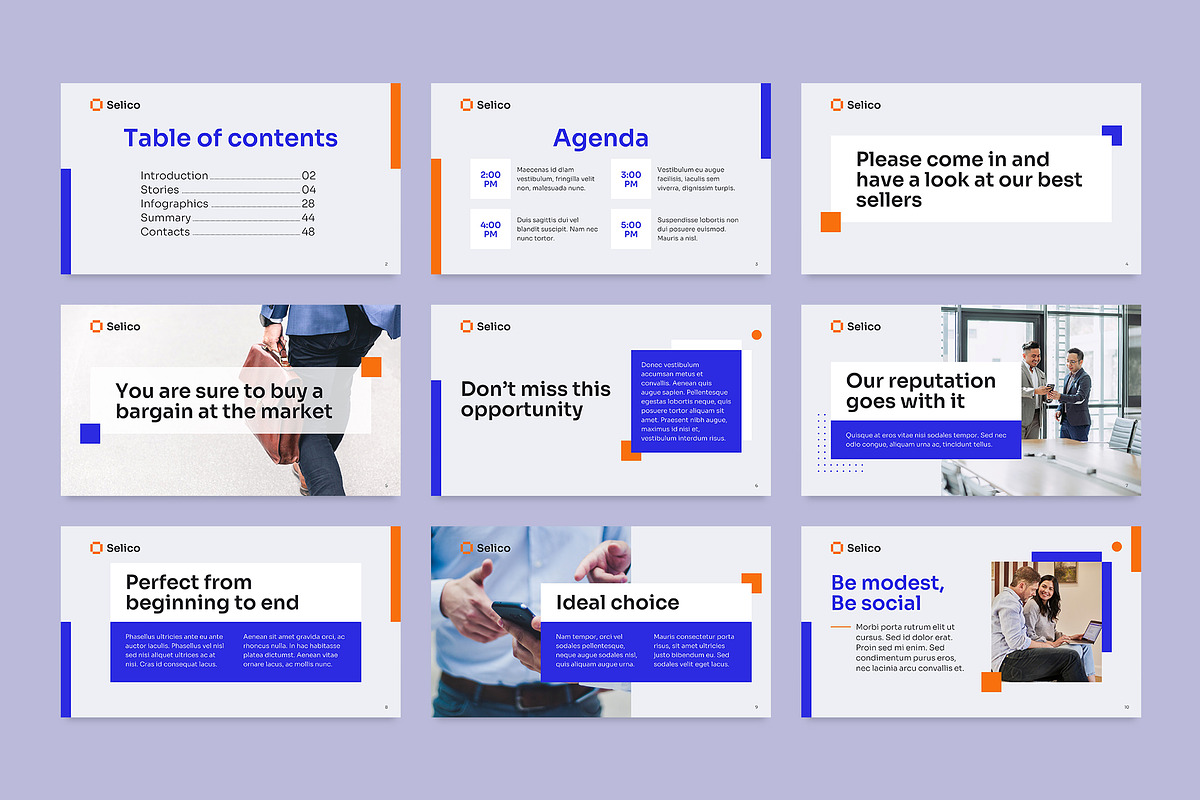 Presentation Business Sales, a Presentation Template by TemplatesNow! (Photo 6 of 14)