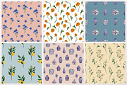 Set of flowers and citrus, a Decorative Illustration by a_ptichkina (Thumbnail 9 of 10)