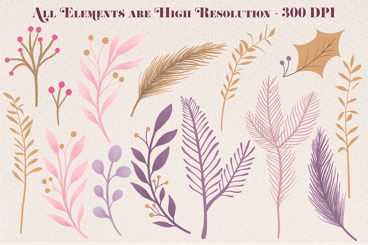 Sugarplum Christmas Clipart, an Illustration by The Audacious Brush (Photo 5 of 10)