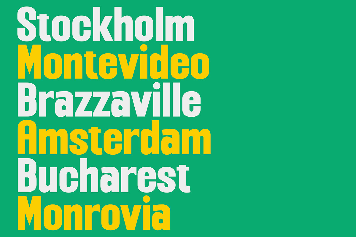 Qilagen - Modern Condensed Sans Seri, a Sans Serif Font by TypeLogue (Photo 4 of 5)