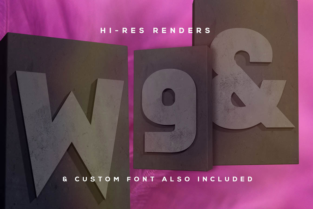 Blocksy - 3D Lettering & Font preview 5