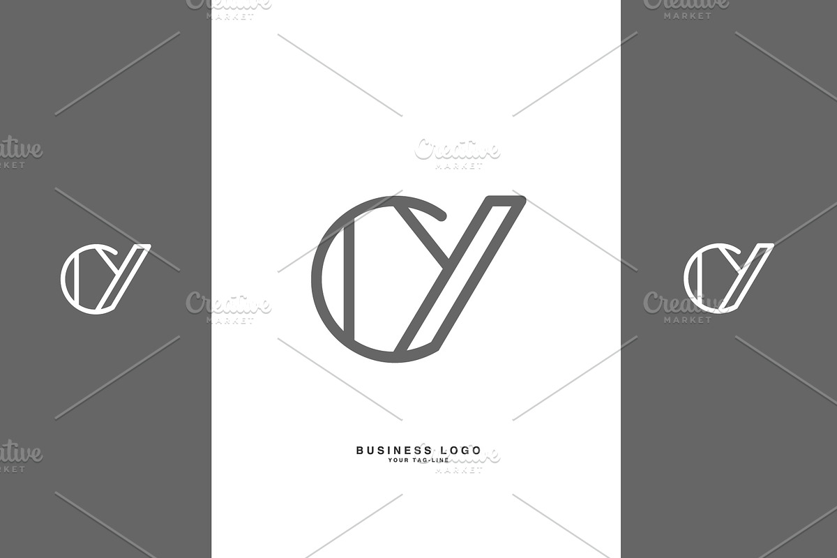 Alphabet Letters Icon Logo CY or YC, a Graphic by art_creater (Photo 1 of 2)