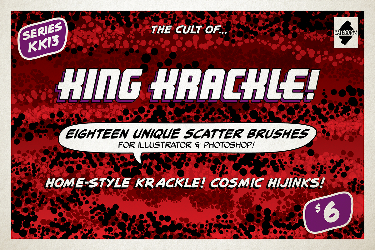 The Cult of King Krackle!, a Brush Add-On by category4 (Photo 1 of 5)