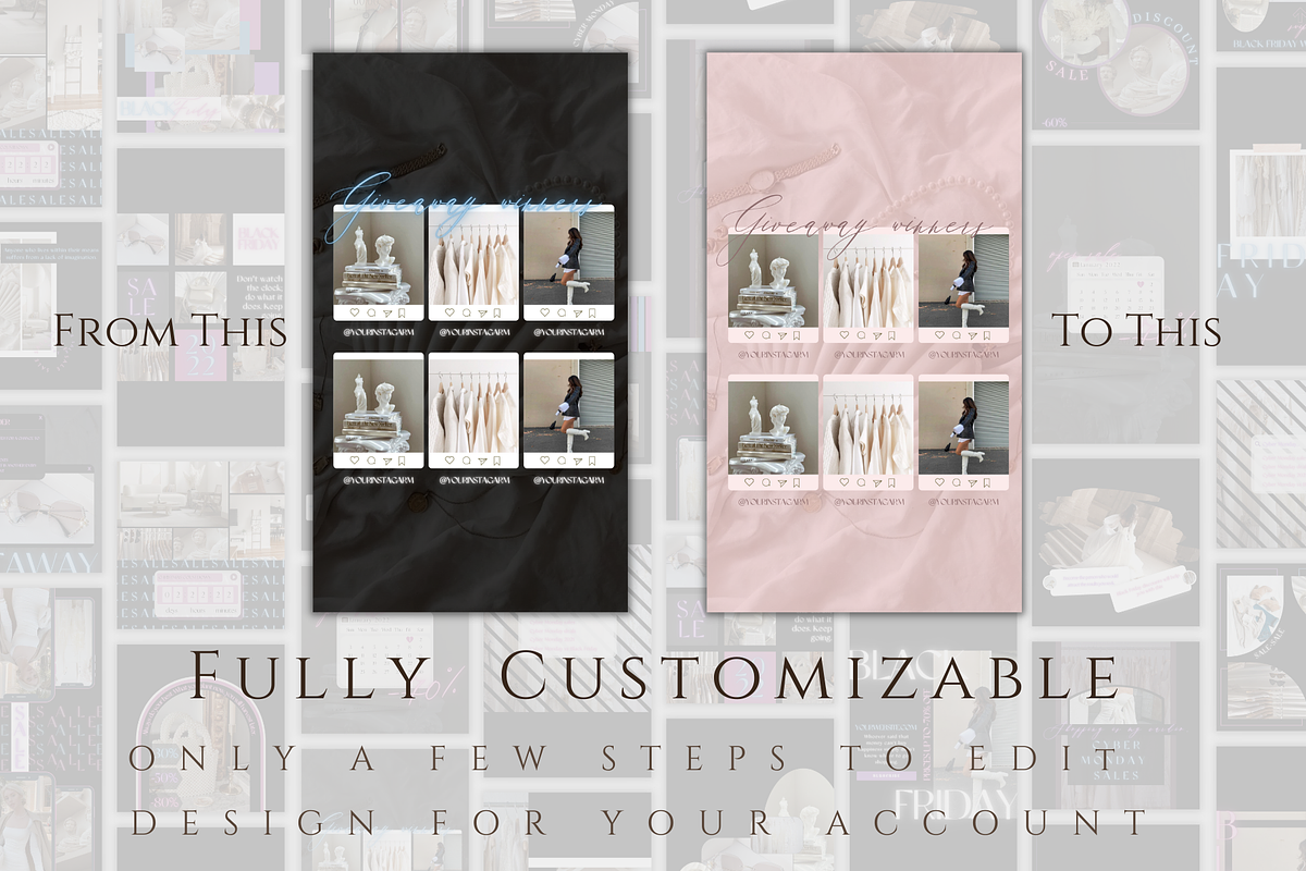 Black Friday, Cyber Monday Neon Pack, a Templates & Theme by BRANDcontent (Photo 5 of 7)