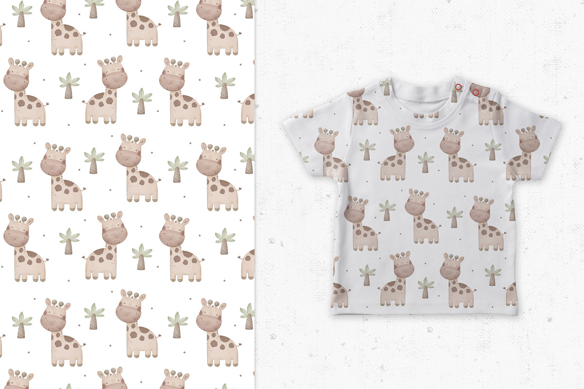 Giraffe, a Pattern Graphic by AnnieArt (Photo 3 of 5)